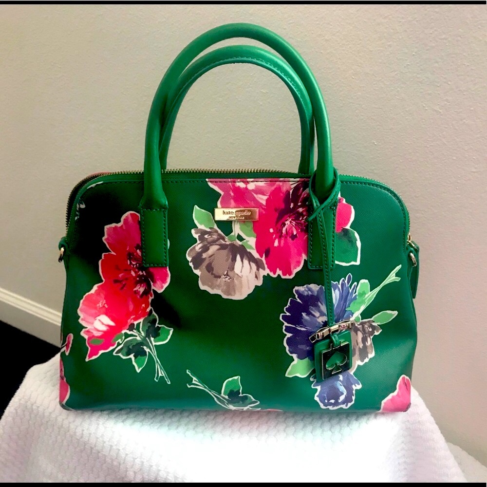 Authentic Kate Spade Floral Handbag